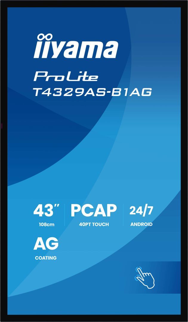 iiyama 42,5" T4329AS-B1AG LED iiyama 42,5" T4329AS-B1AG LED