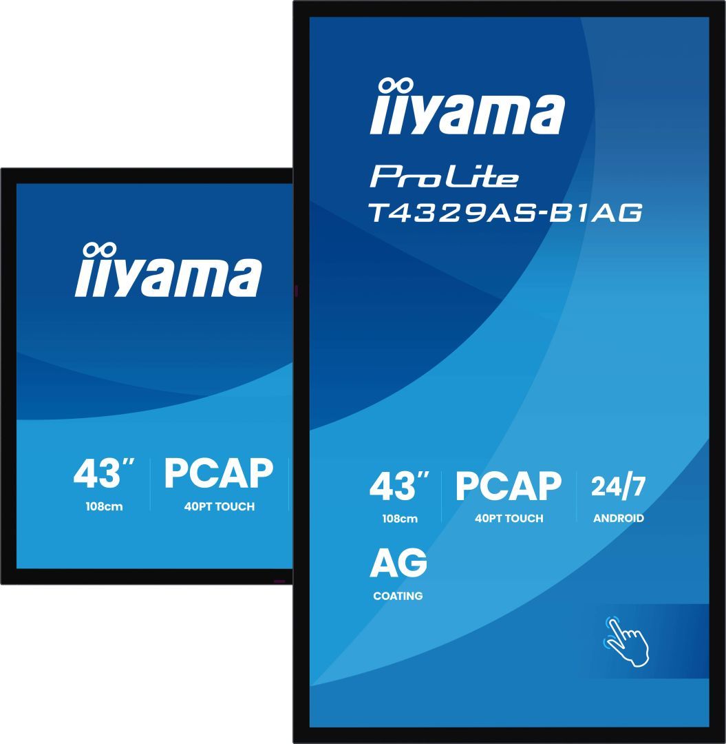 iiyama 42,5" T4329AS-B1AG LED iiyama 42,5" T4329AS-B1AG LED