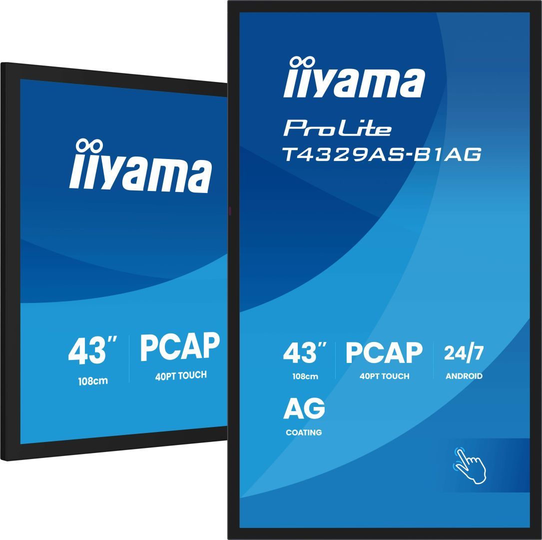 iiyama 42,5" T4329AS-B1AG LED iiyama 42,5" T4329AS-B1AG LED