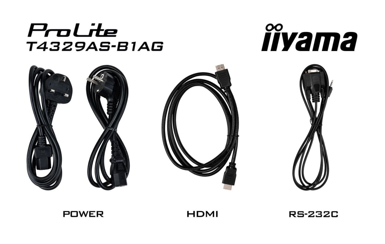 iiyama 42,5" T4329AS-B1AG LED iiyama 42,5" T4329AS-B1AG LED