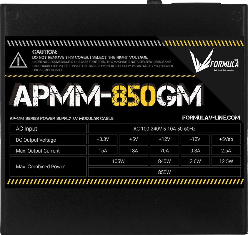 Formula 850W 80+ Gold APMM-850GM
