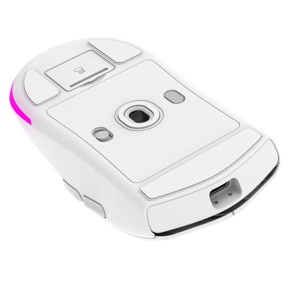 Rampage Prote M5 Wired/Wireless Gaming Mouse White Rampage Prote M5 Wired/Wireless Gaming Mouse White