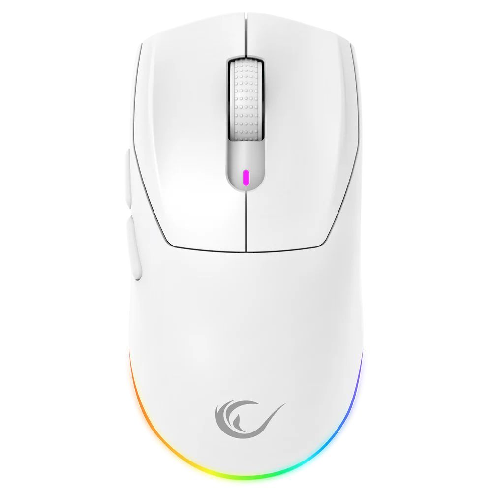Rampage Prote M5 Wired/Wireless Gaming Mouse White Rampage Prote M5 Wired/Wireless Gaming Mouse White