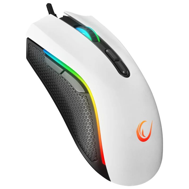Rampage SMX-R44 V2 Macro Gaming Mouse White