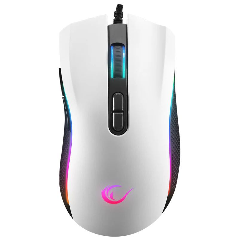 Rampage SMX-R44 V2 Macro Gaming Mouse White
