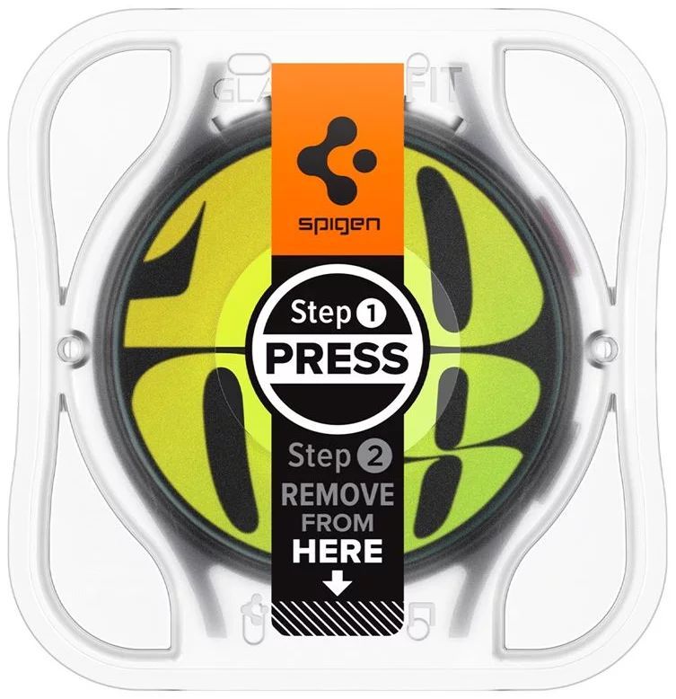 Spigen Glass tR EZ Fit Samsung Galaxy Watch7 (44mm) 2 Pack Transparency