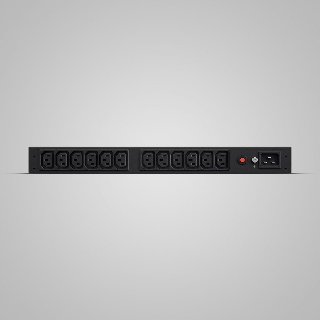 CyberPower Hálózati Elosztó Kapcsolóval 12DIN 3m Black CyberPower Hálózati Elosztó Kapcsolóval 12DIN 3m Black