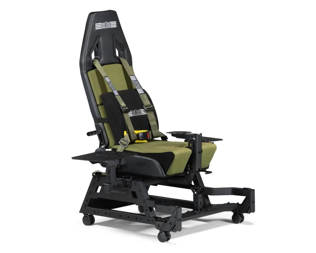 Next Level Racing Flight Seat Pro Boeing Gaming Chair Military Edition Next Level Racing Flight Seat Pro Boeing Gaming Chair Military Edition