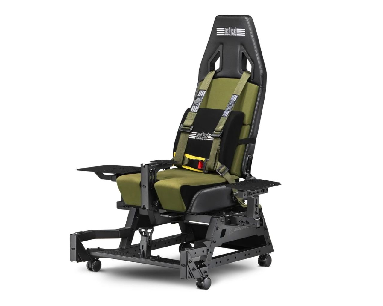 Next Level Racing Flight Seat Pro Boeing Gaming Chair Military Edition Next Level Racing Flight Seat Pro Boeing Gaming Chair Military Edition