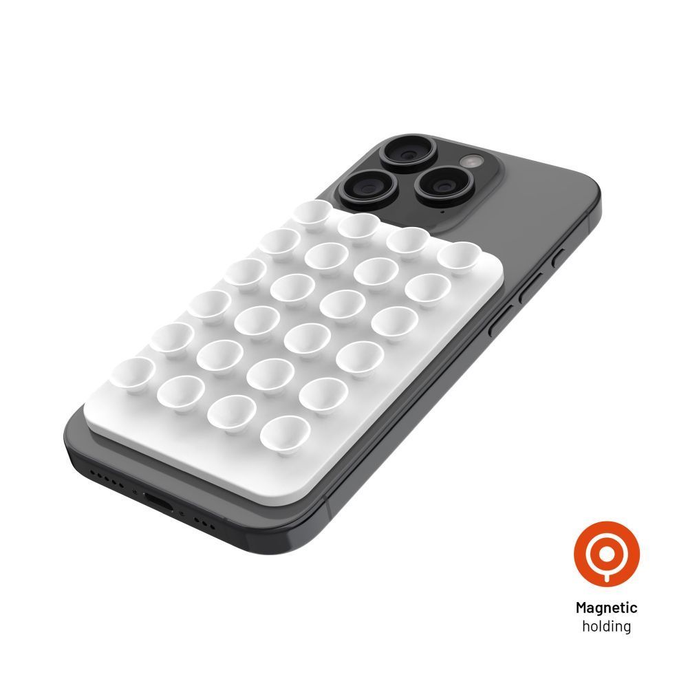 FIXED öntapadós tartó Magsafe kompatibilis, fehér