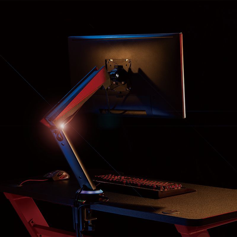 Logilink Monitor mount gaming gas spring 17"-32" Black Logilink Monitor mount gaming gas spring 17"-32" Black