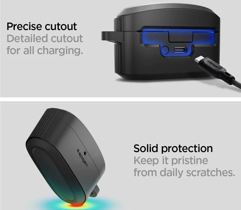 Spigen Rugged Armor for Sony WF-1000XM5 Black Spigen Rugged Armor for Sony WF-1000XM5 Black