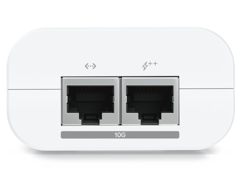 Ubiquiti UniFi 10G PoE++ Adapter (60W) White Ubiquiti UniFi 10G PoE++ Adapter (60W) White