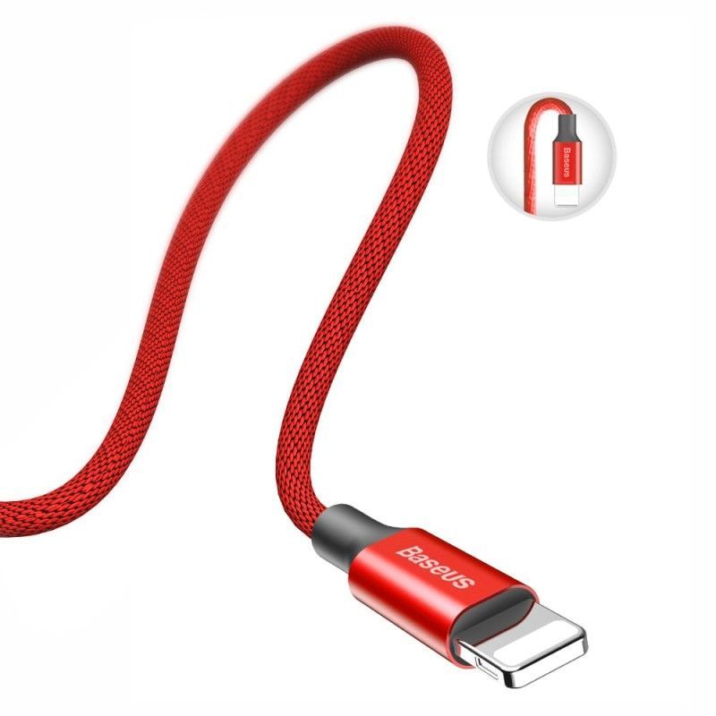 Baseus Yiven USB-A - Lightning 1,8m Red Baseus Yiven USB-A - Lightning 1,8m Red
