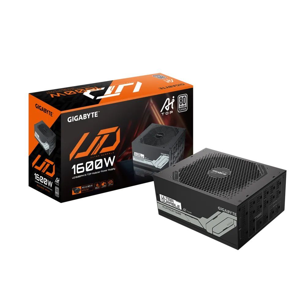 Gigabyte 1600W 80+ Platinum UD1600PM PG5 AI TOP Gigabyte 1600W 80+ Platinum UD1600PM PG5 AI TOP
