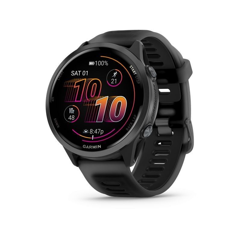Garmin Forerunner 570 47mm Slate Gray Aluminum with Translucent Black/Black Band Garmin Forerunner 570 47mm Slate Gray Aluminum with Translucent Black/Black Band