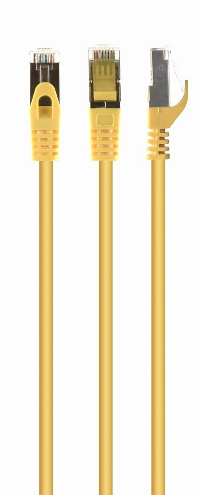 Gembird CAT6A S-FTP Patch Cable 0,25m Yellow Gembird CAT6A S-FTP Patch Cable 0,25m Yellow