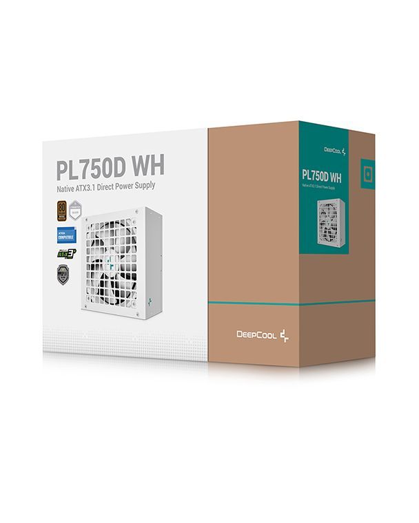 DeepCool 750W 80+ Bronze PL750D White DeepCool 750W 80+ Bronze PL750D White