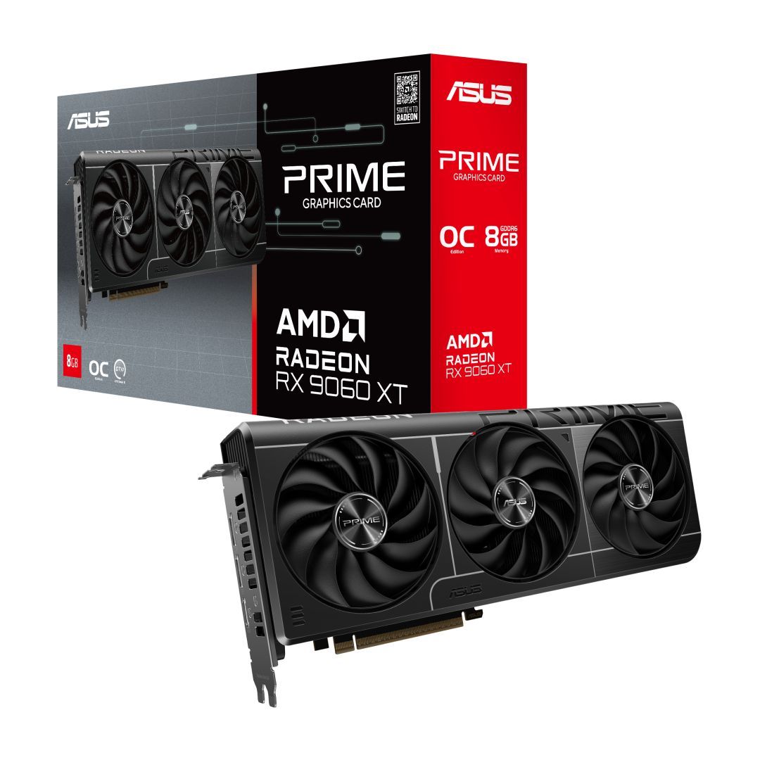 Asus PRIME-RX9060XT-O8G Asus PRIME-RX9060XT-O8G