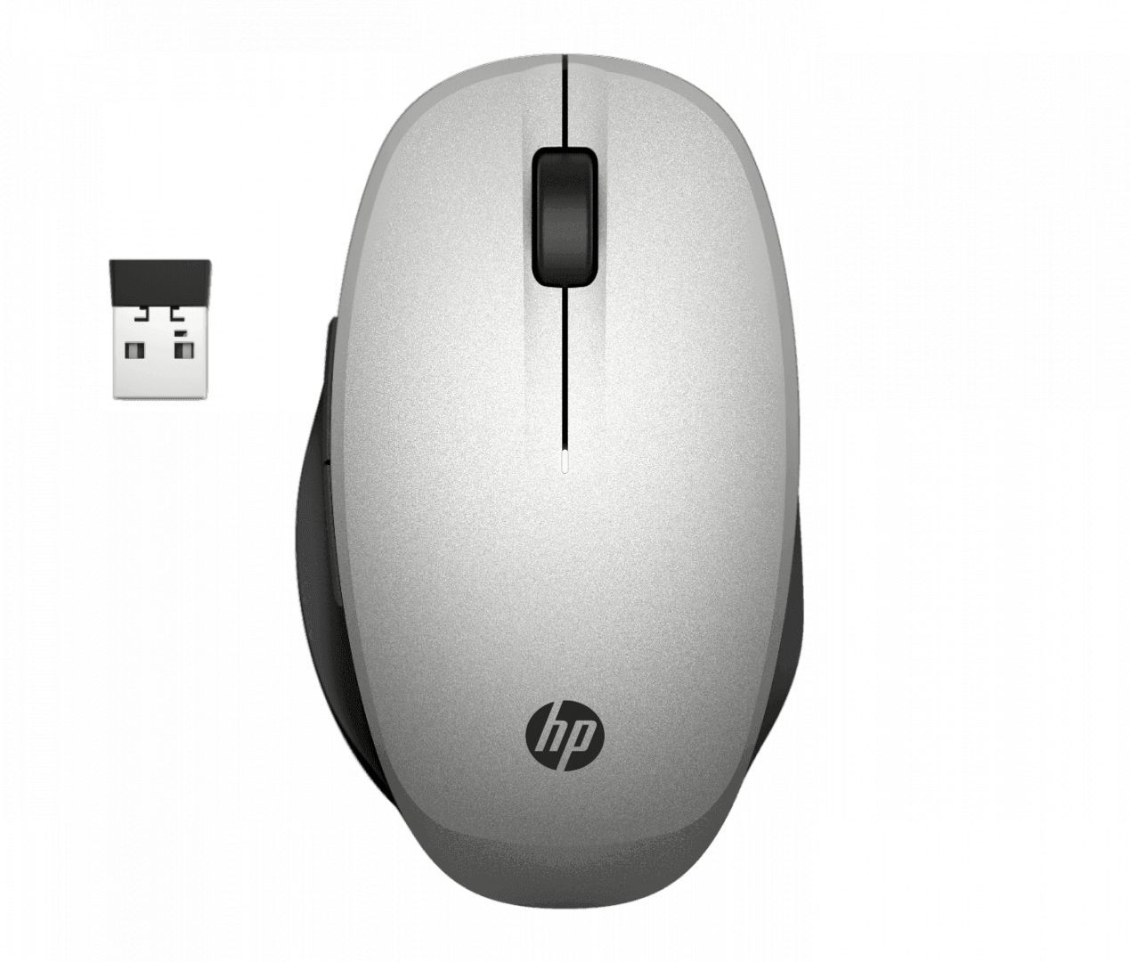 HP Dual Mode mouse Silver HP Dual Mode mouse Silver