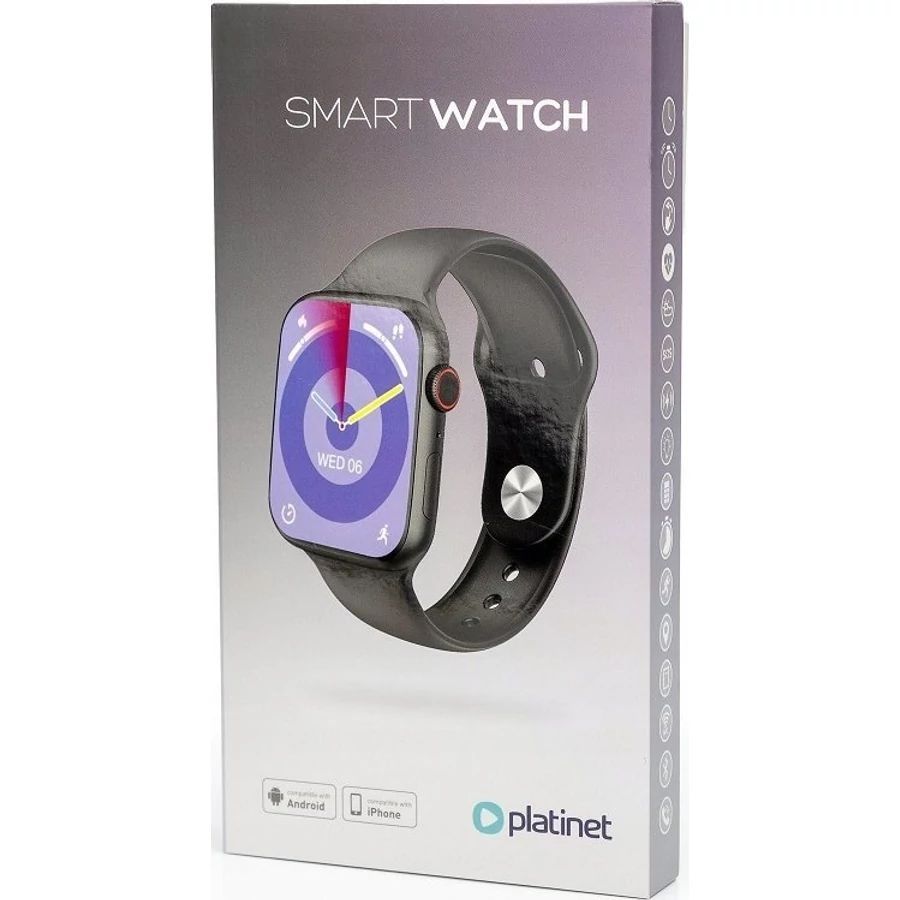 Platinet PSMART29B Smart Watch Black Platinet PSMART29B Smart Watch Black