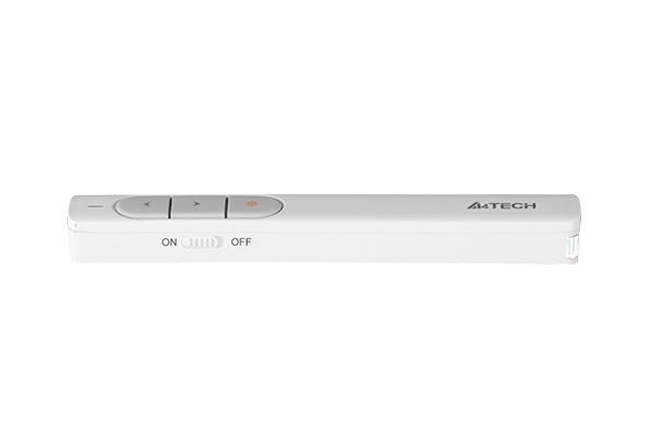 A4-Tech LP15 Wireless Presenter Red Laser White A4-Tech LP15 Wireless Presenter Red Laser White