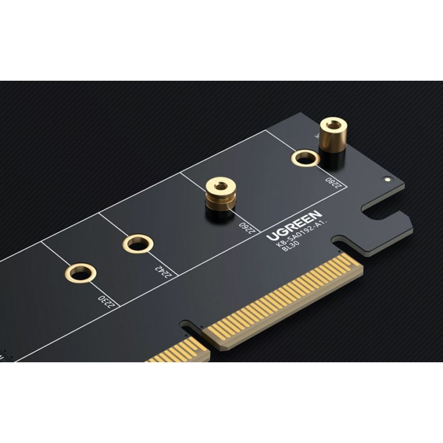 UGREEN PCIe 4.0 x16 M.2 NVMe adapter UGREEN PCIe 4.0 x16 M.2 NVMe adapter