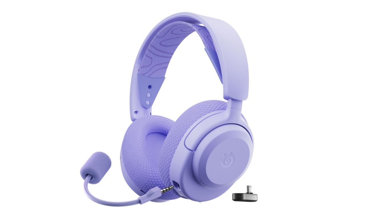 Steelseries Arctis Nova 3XW Wireless Bluetooth Gaming Headset Lavender Steelseries Arctis Nova 3XW Wireless Bluetooth Gaming Headset Lavender