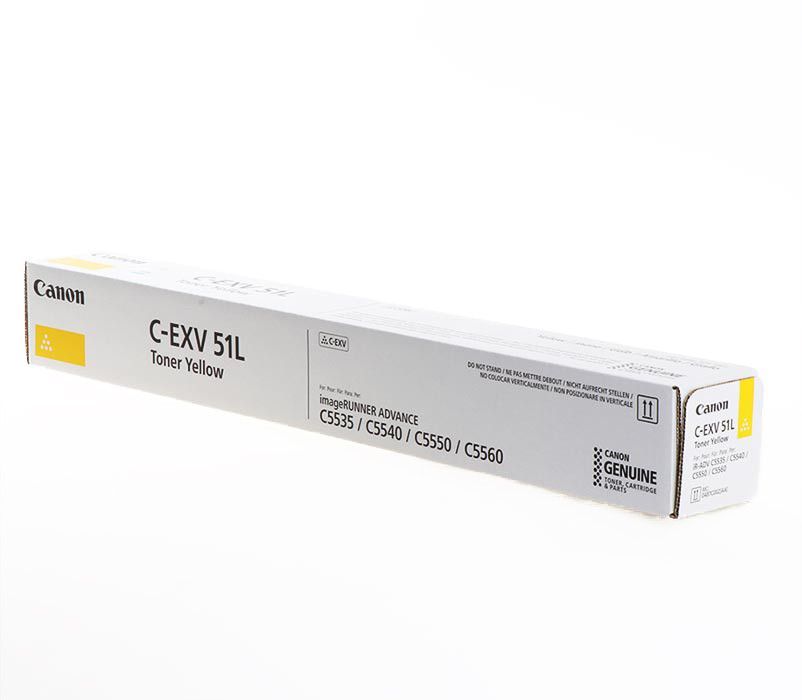 Canon C-EXV51L Yellow toner Canon C-EXV51L Yellow toner