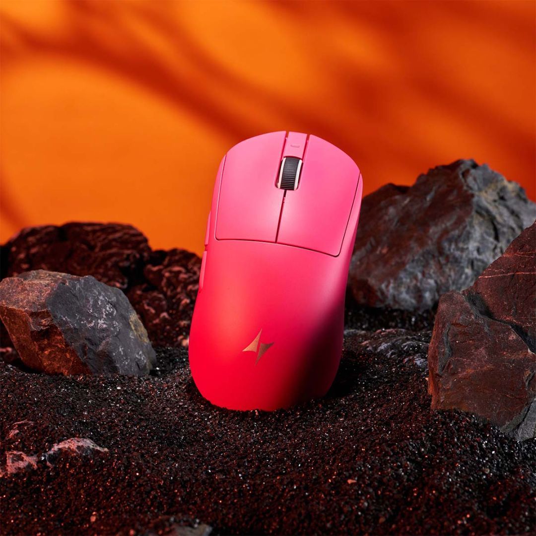 ATK Dragonfly A9 Pro Gaming Wireless Bluetooth Mouse Pink ATK Dragonfly A9 Pro Gaming Wireless Bluetooth Mouse Pink