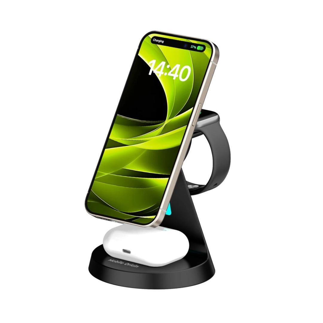 FIXED Mobile Origin 3in1 Wireless Magnetic Stand PW9 FIXED Mobile Origin 3in1 Wireless Magnetic Stand PW9
