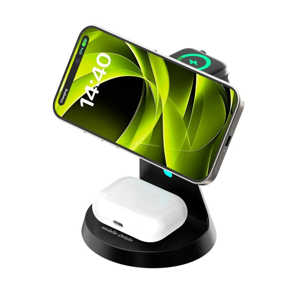 FIXED Mobile Origin 3in1 Wireless Magnetic Stand PW9 FIXED Mobile Origin 3in1 Wireless Magnetic Stand PW9