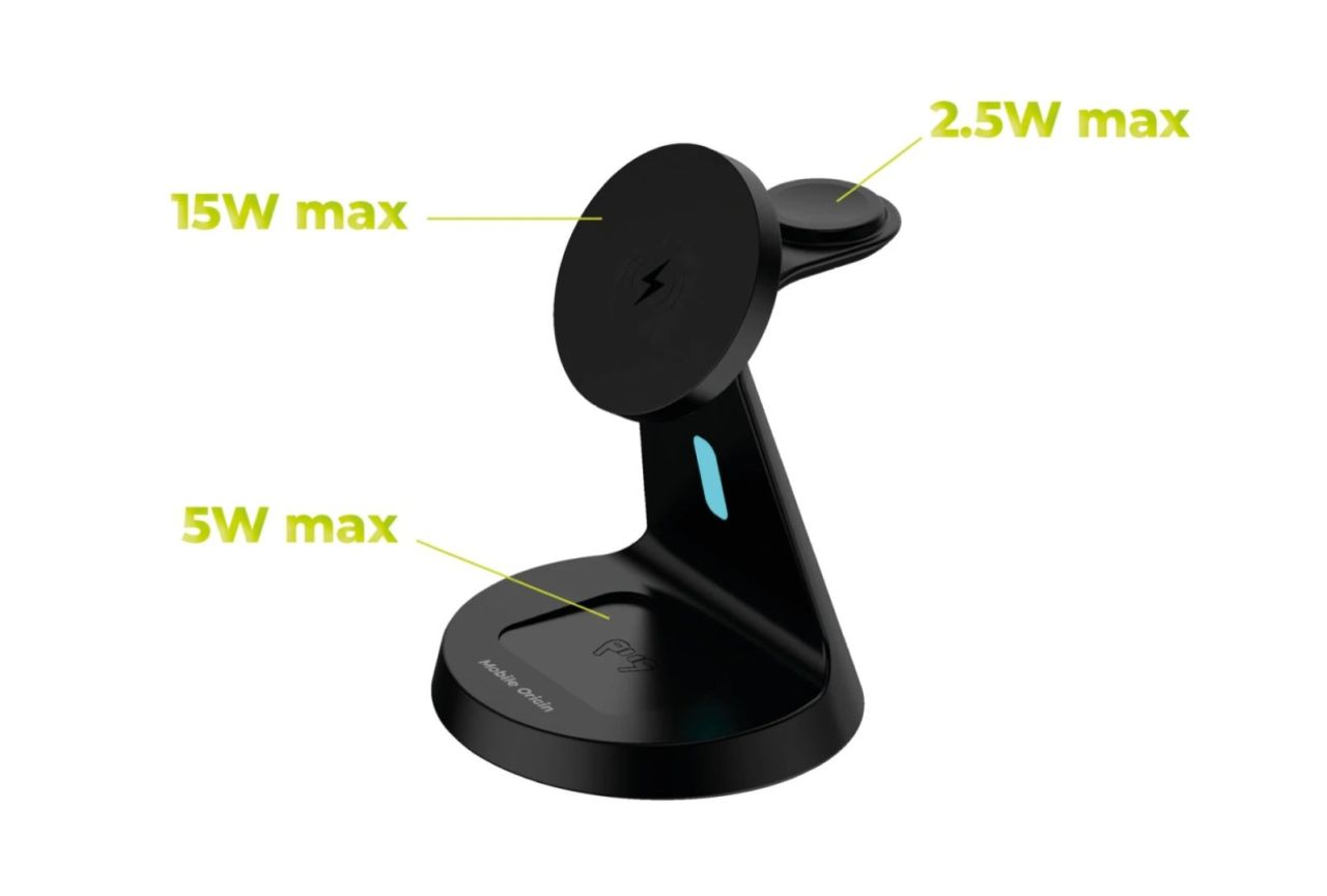 FIXED Mobile Origin 3in1 Wireless Magnetic Stand PW9 FIXED Mobile Origin 3in1 Wireless Magnetic Stand PW9