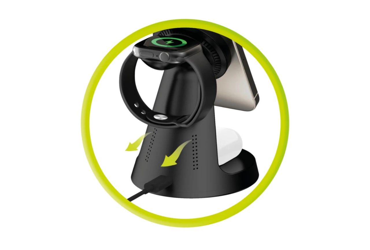 FIXED Mobile Origin 3in1 Wireless Magnetic Stand PW9 FIXED Mobile Origin 3in1 Wireless Magnetic Stand PW9