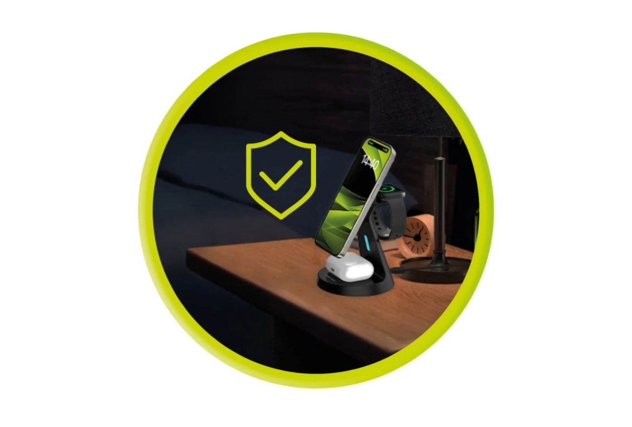 FIXED Mobile Origin 3in1 Wireless Magnetic Stand PW9 FIXED Mobile Origin 3in1 Wireless Magnetic Stand PW9