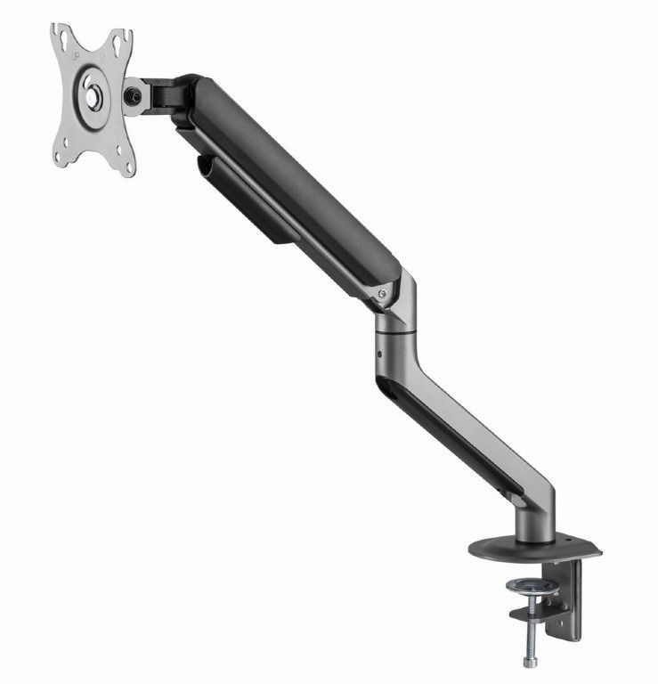 Gembird MA-DA1-05 Desk mounted adjustable monitor arm 17"-32" Space Grey Gembird MA-DA1-05 Desk mounted adjustable monitor arm 17"-32" Space Grey