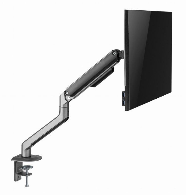 Gembird MA-DA1-05 Desk mounted adjustable monitor arm 17"-32" Space Grey Gembird MA-DA1-05 Desk mounted adjustable monitor arm 17"-32" Space Grey