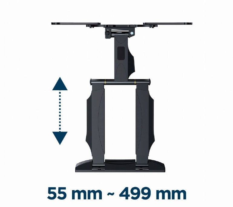 Gembird WM-55ST-01 Premium full-motion TV wall mount 32”-55” Black Gembird WM-55ST-01 Premium full-motion TV wall mount 32”-55” Black
