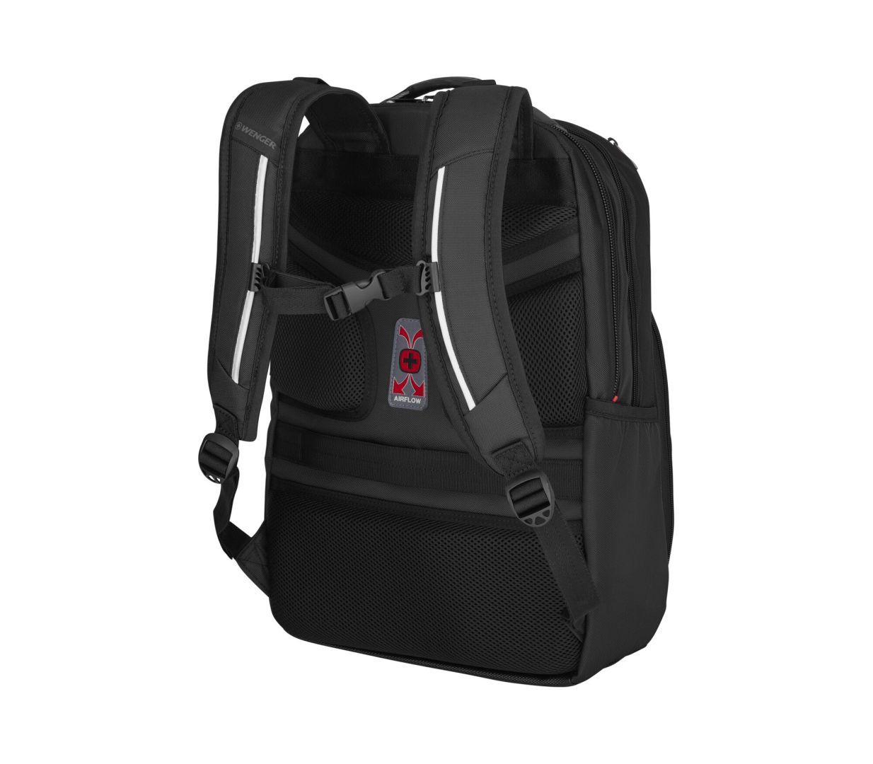 Wenger Cosmic 17" Laptop Backpack with Tablet Pocket Black Wenger Cosmic 17" Laptop Backpack with Tablet Pocket Black