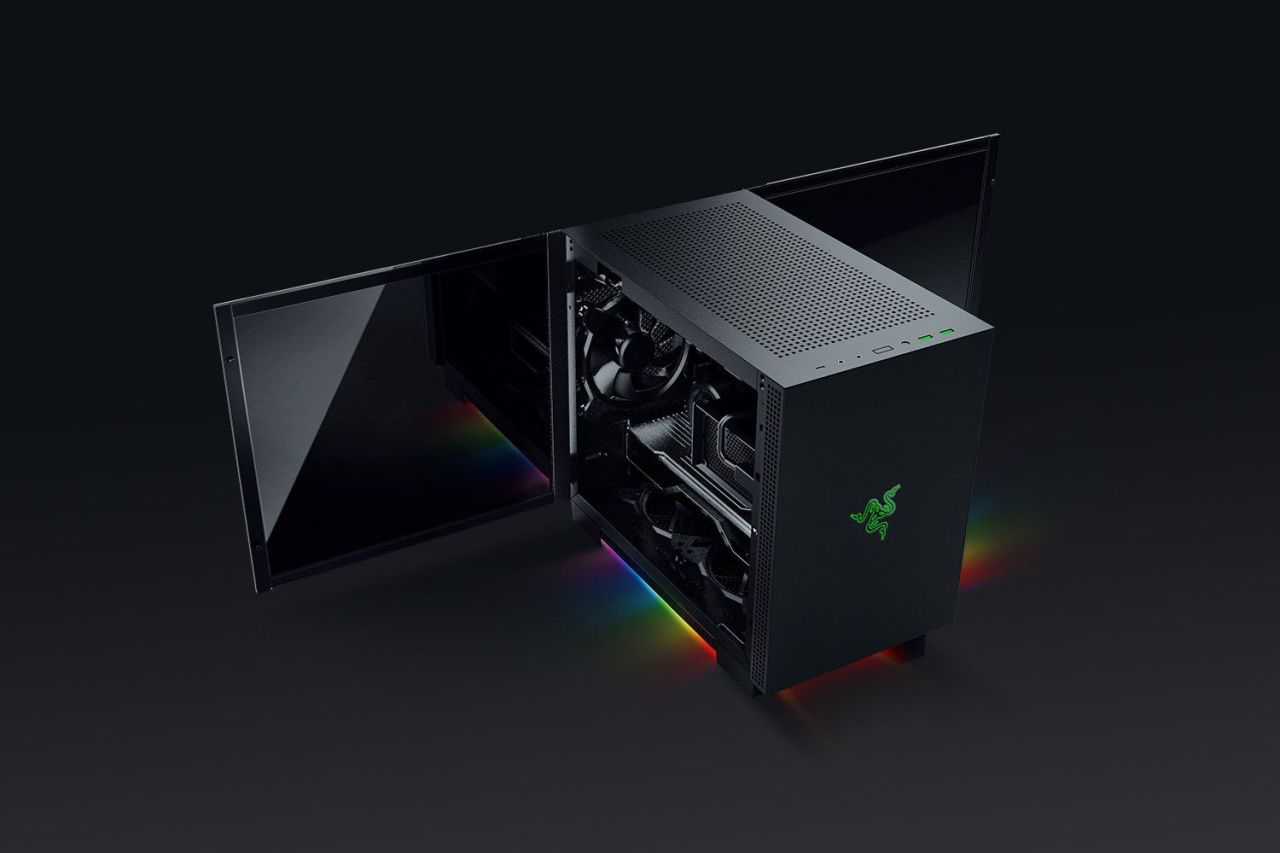 Razer Tomahawk Mini-ITX Tempered Glass Black Razer Tomahawk Mini-ITX Tempered Glass Black