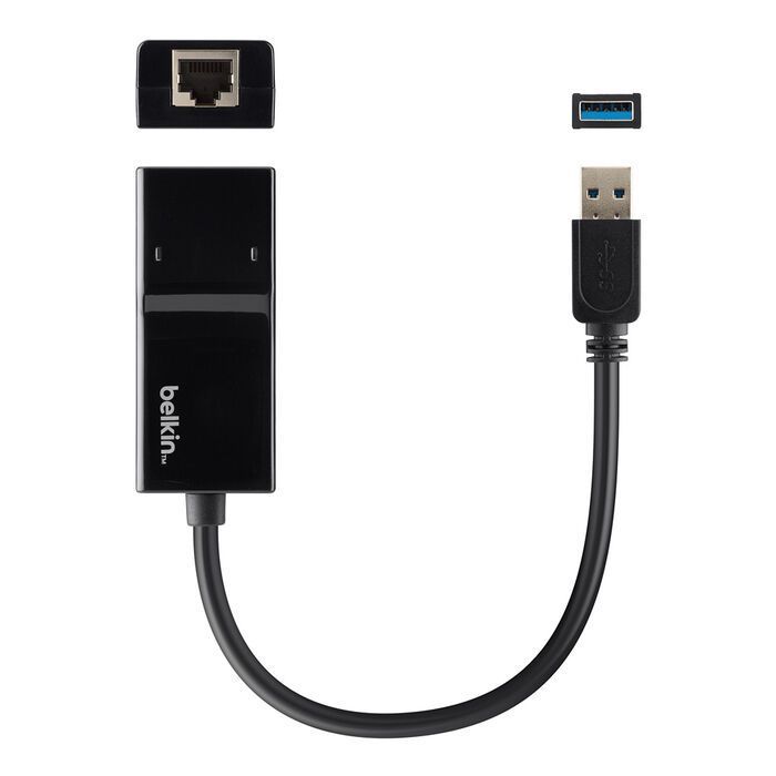 Belkin B2B048 USB 3.0 to Gigabit Ethernet Adapter Belkin B2B048 USB 3.0 to Gigabit Ethernet Adapter
