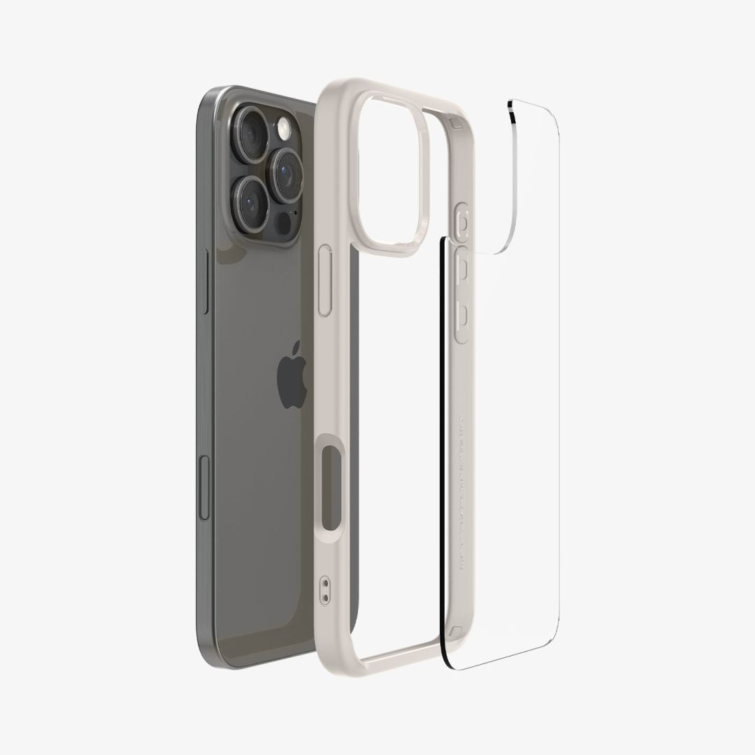 Spigen Ultra Hybrid iPhone 16 Pro Natural Titanium Spigen Ultra Hybrid iPhone 16 Pro Natural Titanium