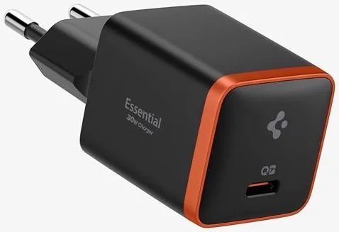 Spigen Essential 30W Wall Charger EE301EU Black Spigen Essential 30W Wall Charger EE301EU Black