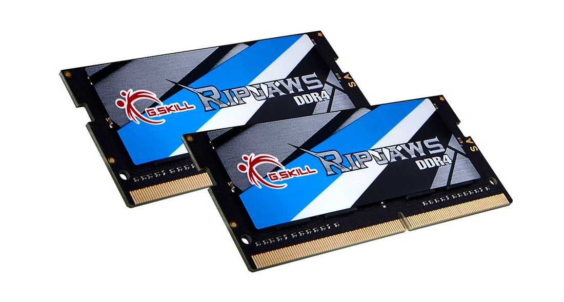 G.SKILL 32GB DDR4 2400MHz Kit(2x16GB) SODIMM Ripjaws G.SKILL 32GB DDR4 2400MHz Kit(2x16GB) SODIMM Ripjaws