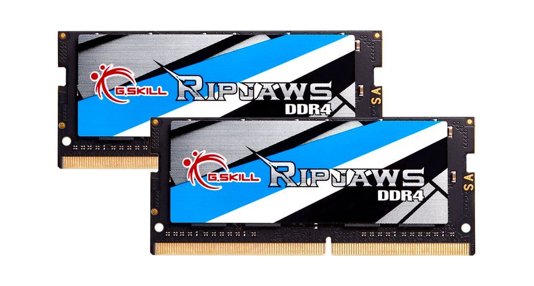 G.SKILL 32GB DDR4 2400MHz Kit(2x16GB) SODIMM Ripjaws G.SKILL 32GB DDR4 2400MHz Kit(2x16GB) SODIMM Ripjaws