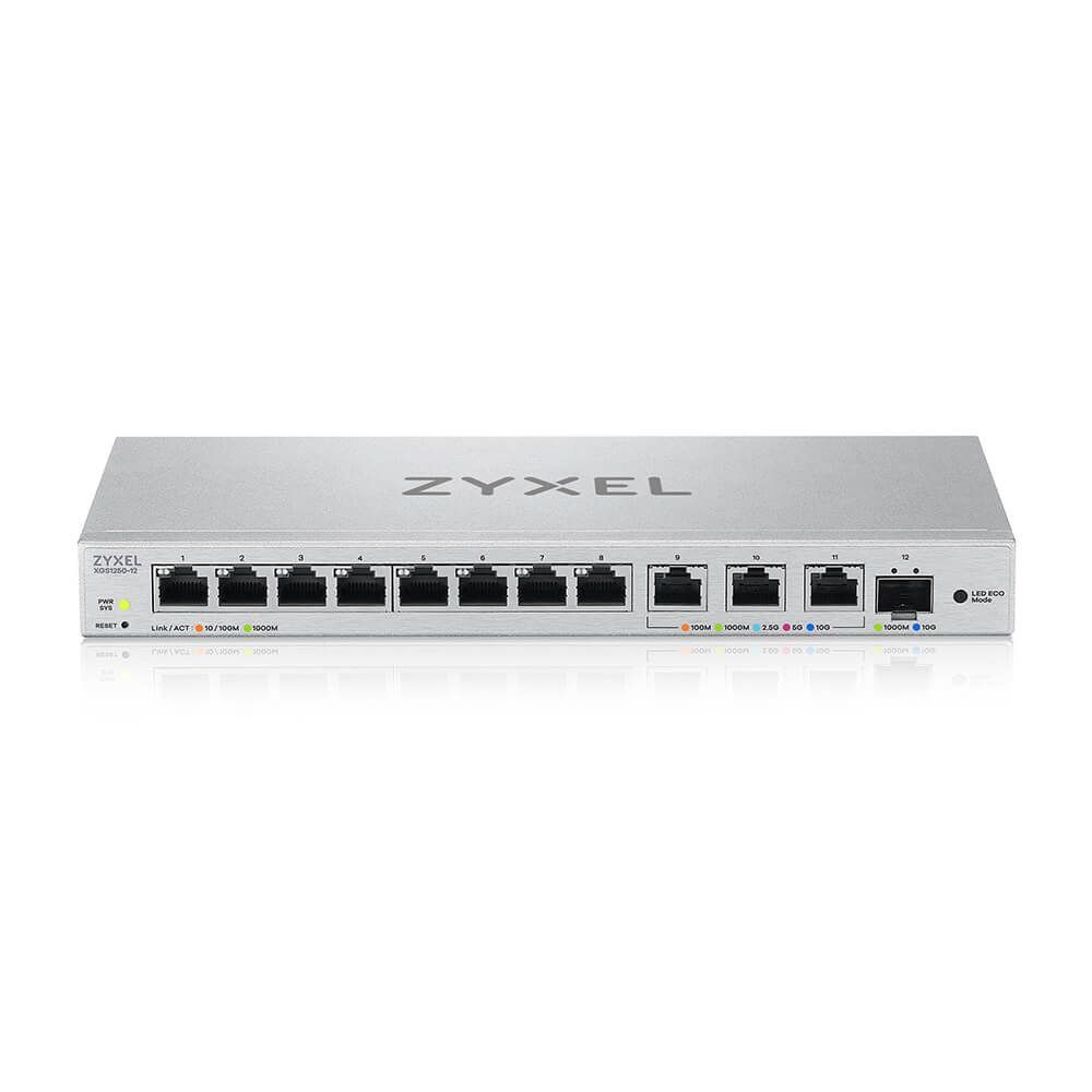 ZyXEL 12-Port Smart Managed MultiGig Switch ZyXEL 12-Port Smart Managed MultiGig Switch