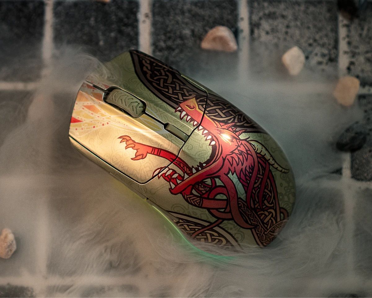 Steelseries CS2 Dragon Lore Edition Gaming Wireless Mouse Steelseries CS2 Dragon Lore Edition Gaming Wireless Mouse