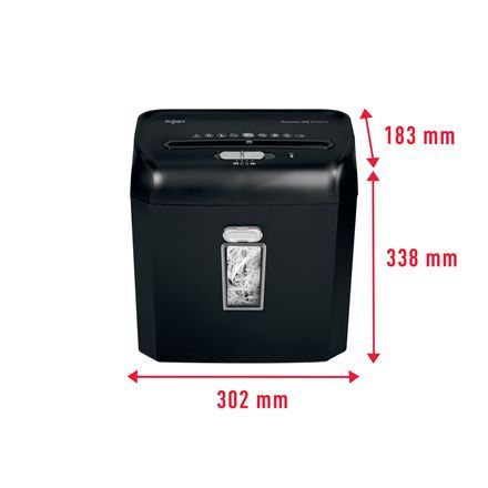 Rexel ProMax QS PRS812 Iratmegsemmisítő Black Rexel ProMax QS PRS812 Iratmegsemmisítő Black