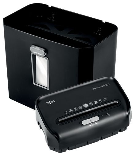 Rexel ProMax QS PRS812 Iratmegsemmisítő Black Rexel ProMax QS PRS812 Iratmegsemmisítő Black