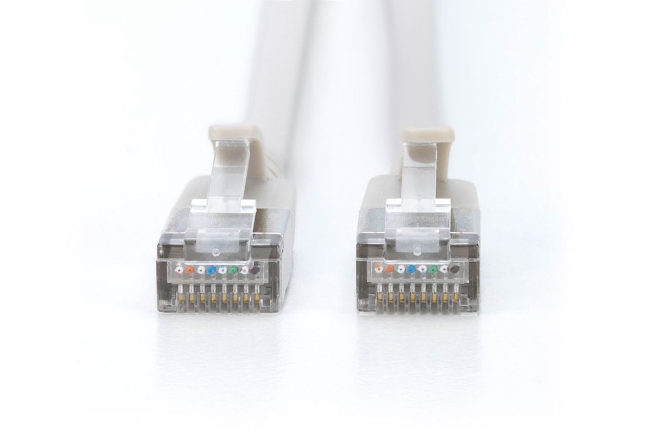 Digitus CAT6A F-FTP Patch Cable 1m Grey Digitus CAT6A F-FTP Patch Cable 1m Grey